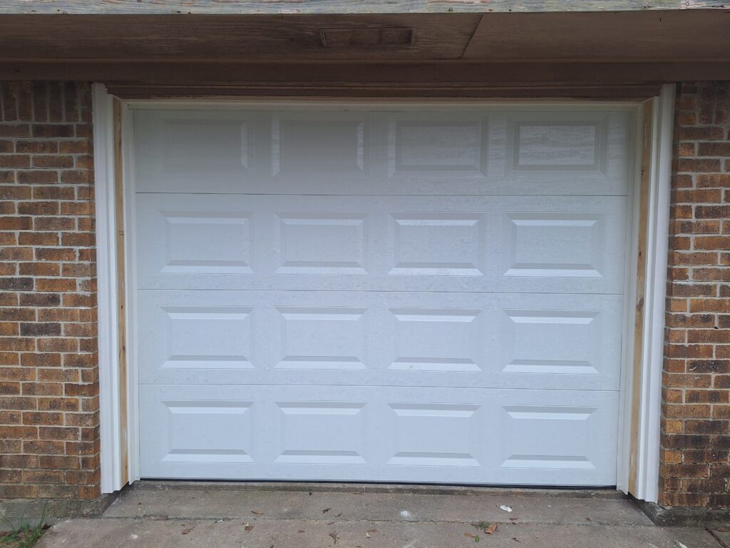 Recent handyman repair project in Brenham